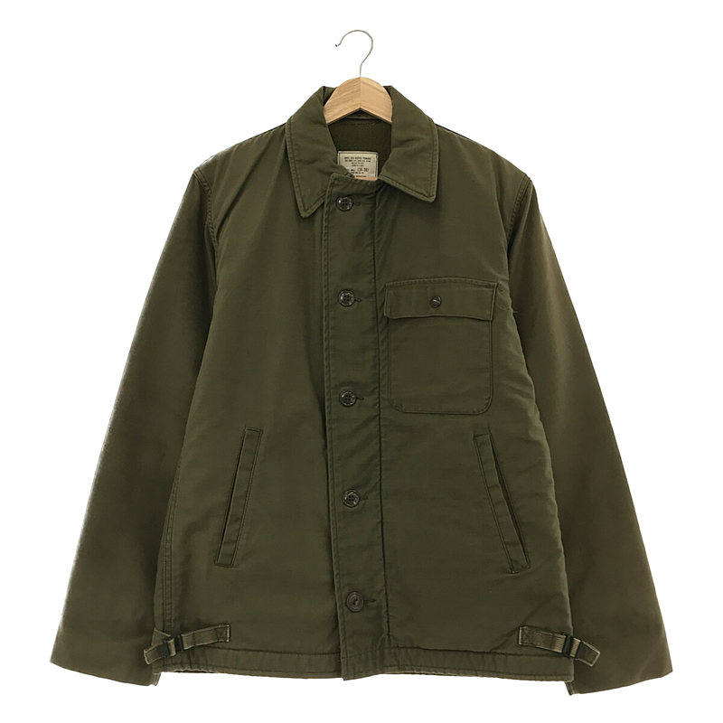 80s U.S.NAVY アメリカ軍 JACKET COLD WEATHER PERMEABLE A-2 裏ボア