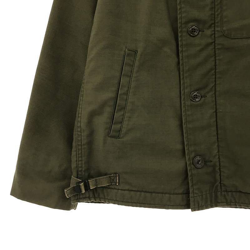 80s U.S.NAVY アメリカ軍 JACKET COLD WEATHER PERMEABLE A-2 裏ボア