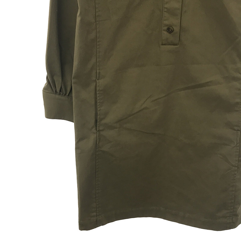 BROOKS BROTHERS / ブルックスブラザーズ コットン ミリタリー シャツワンピース