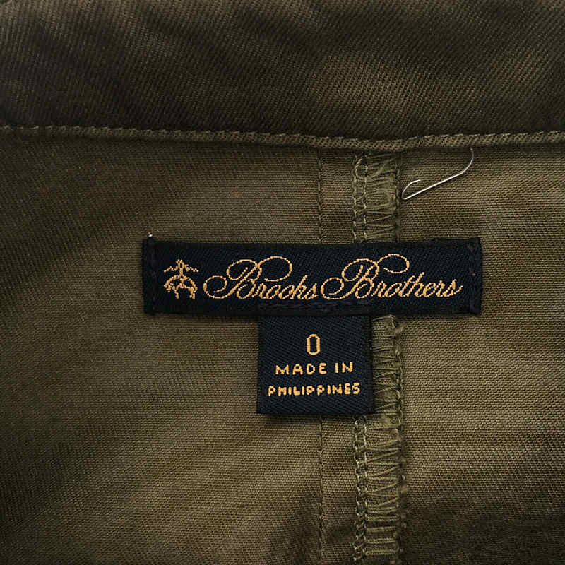 BROOKS BROTHERS / ブルックスブラザーズ コットン ミリタリー シャツワンピース