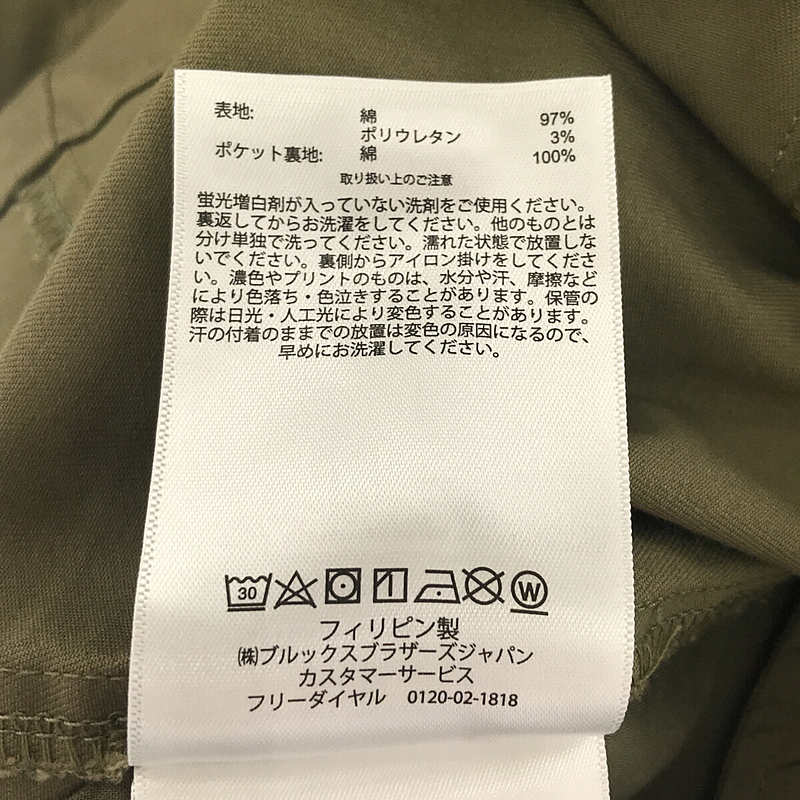 BROOKS BROTHERS / ブルックスブラザーズ コットン ミリタリー シャツワンピース