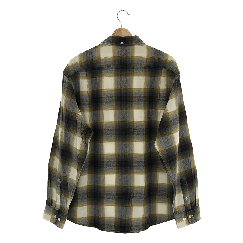 SUPREME / シュプリーム Brushed Plaid Flannel Shirt / ブラッシュド プレイド フランネル シャツ