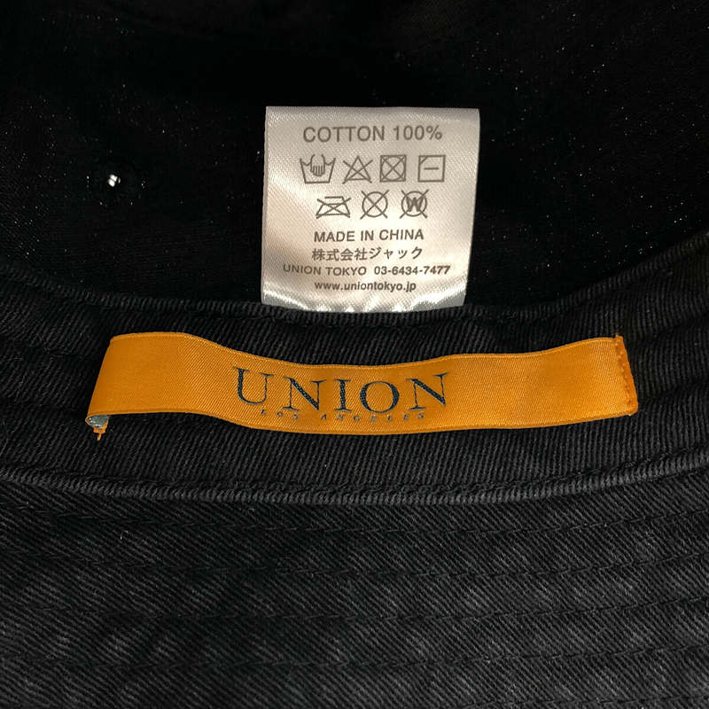 UNION LOS ANGELES / ユニオンロサンゼルス 刺繍ロゴ バケットハット 帽子 / ユニセックス