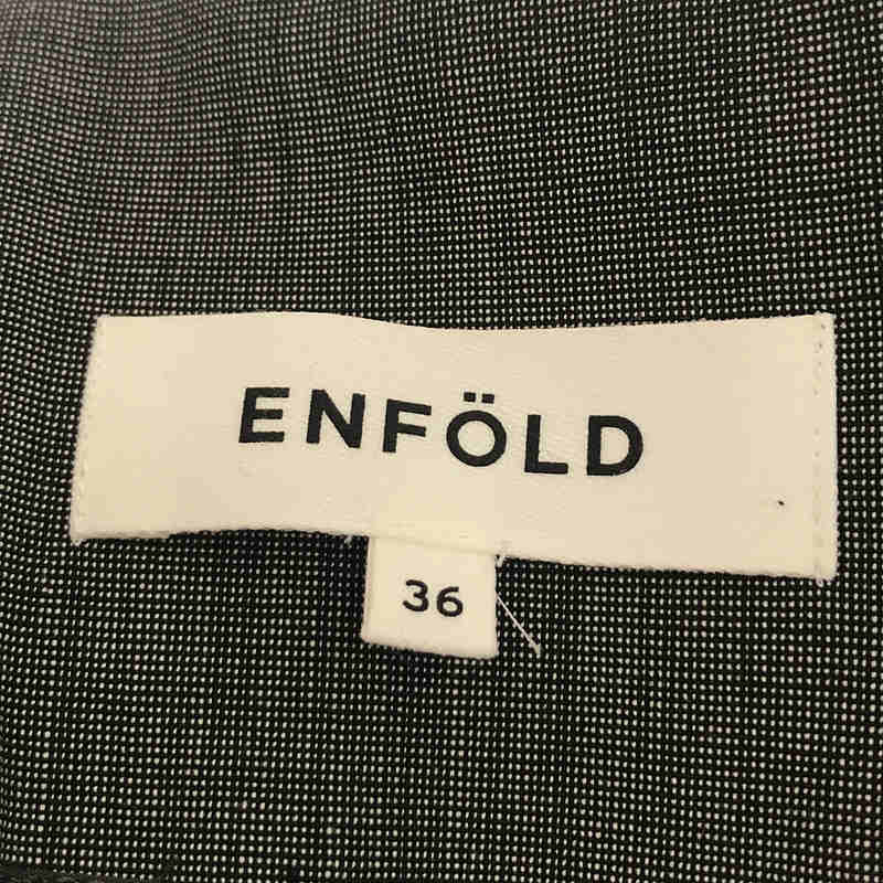 ENFOLD / エンフォルド ピンヘッド デザインワイドTR パンツ