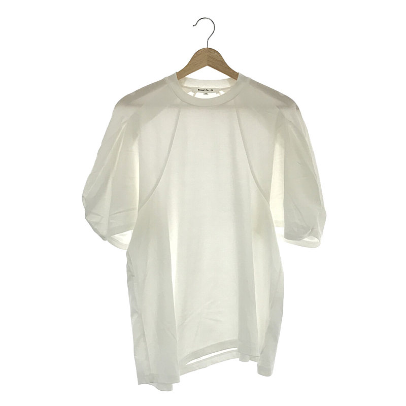 FLOWER-SLEEVE PULLOVER Tシャツ