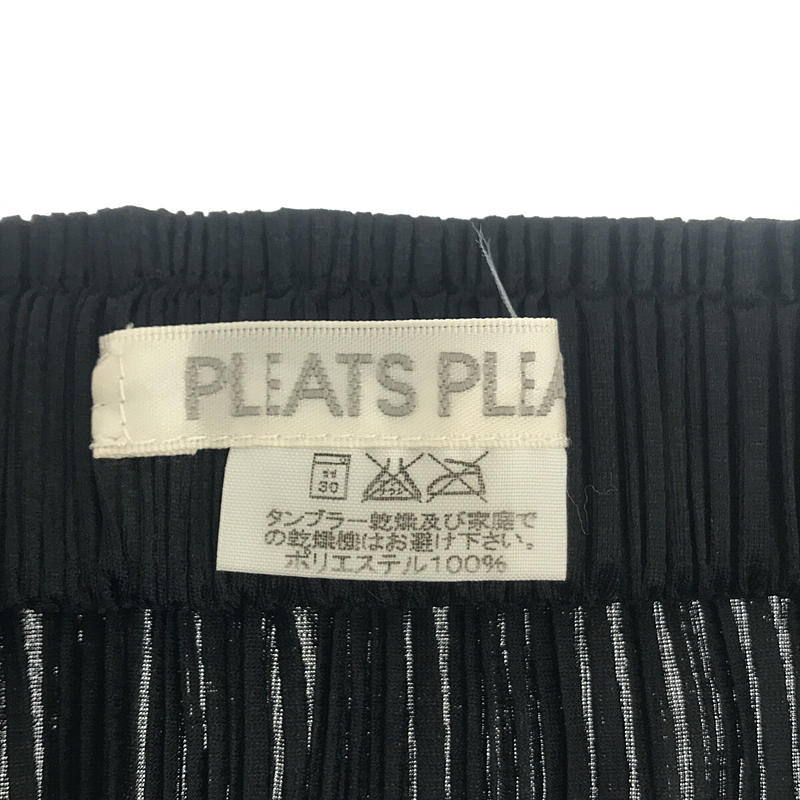 PLEATS PLEASE ISSEY MIYAKE / プリーツプリーズイッセイミヤ プリーツ スカート black