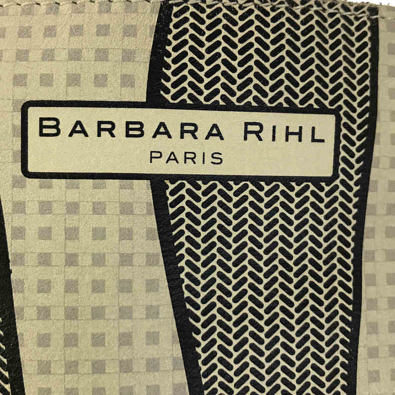 BARBARA RIHL / バーバラ リール WALKING CHIC レザージップ トートバッグ