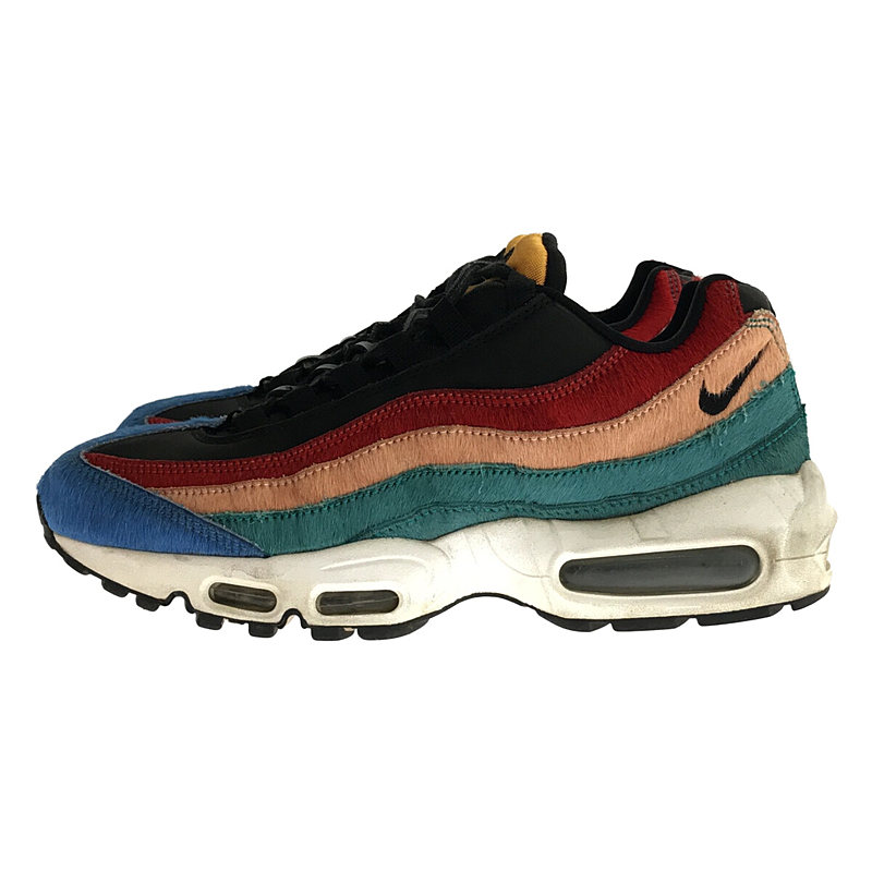 NIKE / ナイキ 807443-003 WMNS AIR MAX 95 PRM エアーマックス95ポニーヘアー ローカット スニーカー 箱有