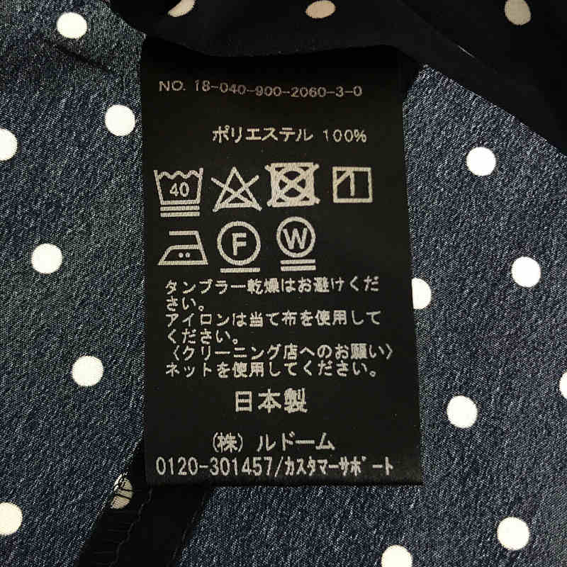 IENA / イエナ ドットボウタイワンピース