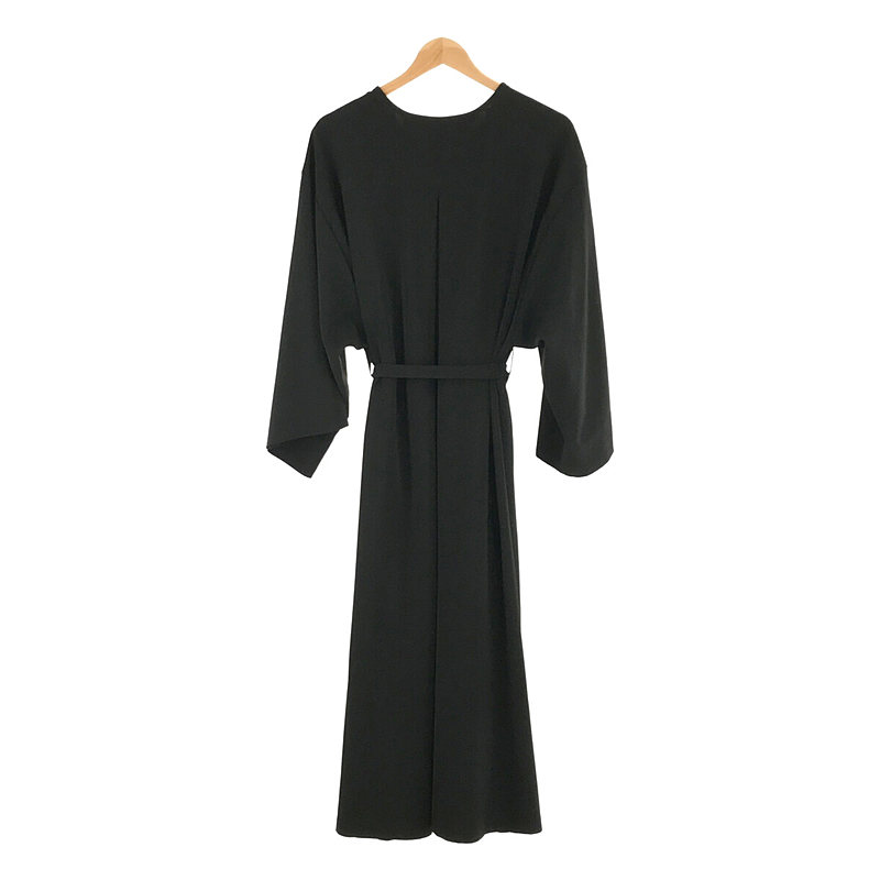 foufou / フーフー 【THE DRESS #07】drape v neck dress  ドレープVネックドレス ワンピース