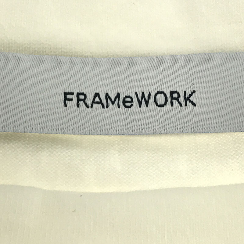 Framework / フレームワーク オーバーT BIGサイズ カットソー Tシャツ