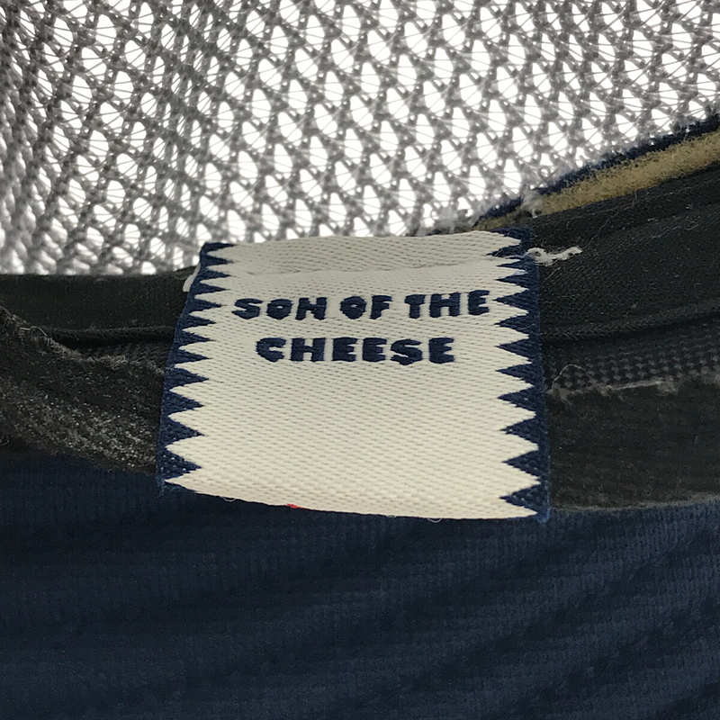 SON OF THE CHEESE / サノバチーズ フロント刺繍ロゴ メッシュ 切替 ボール バケットハット 帽子