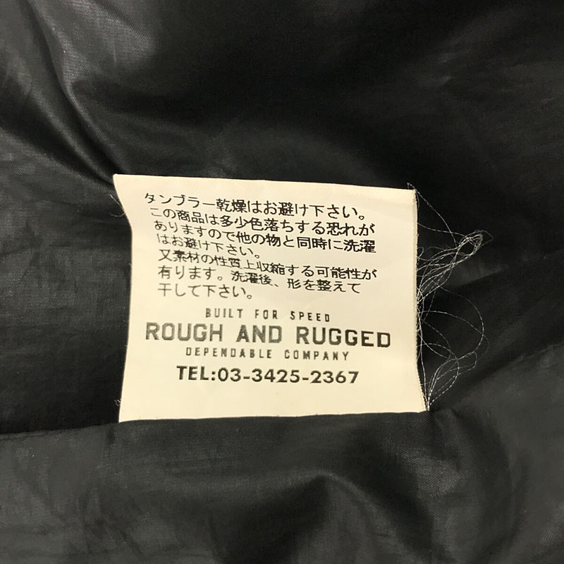 ROUGH AND RUGGED / ラフアンドラゲッド コーデュロイ シングル ロング チェスター コート