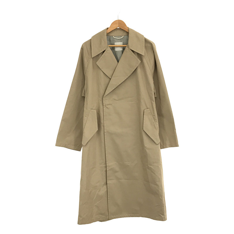 Cotton Twill Gabardine Wrap Trench Coat ラップトレンチコートPhlannel / フランネル