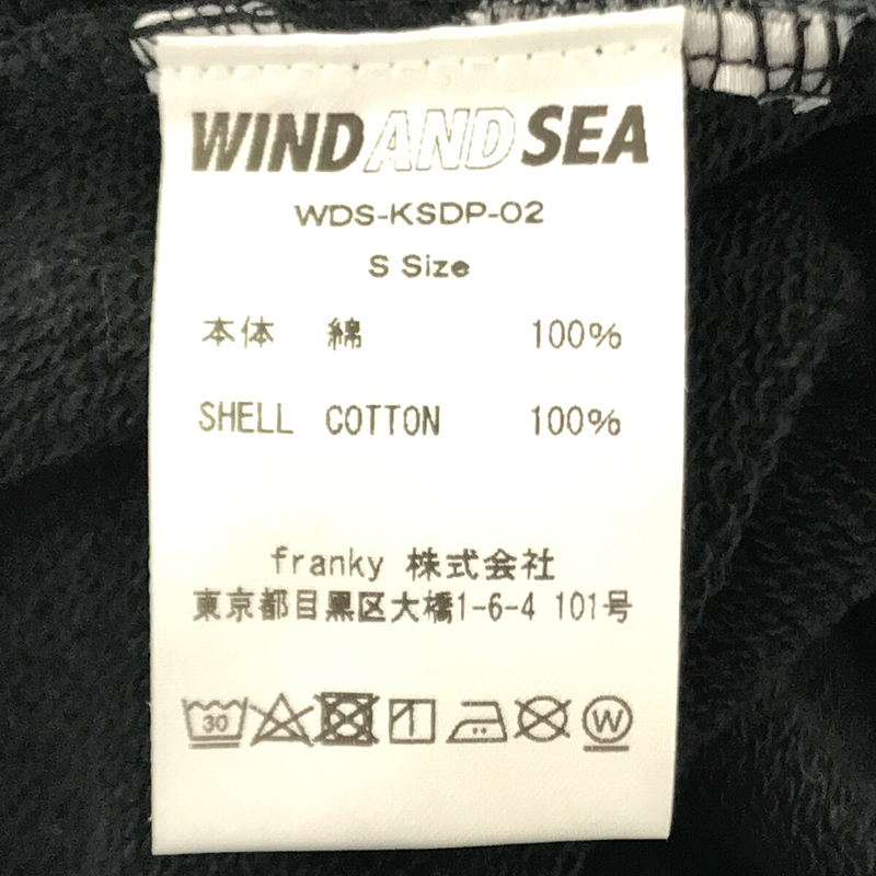 WIND AND SEA / ウィンダンシ― × 不純喫茶ドープ プルオーバーパーカー