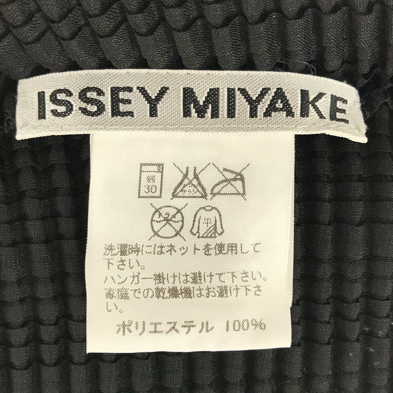 ISSEY MIYAKE / イッセイミヤケ プリーツ ハイネック ラグランスリーブシャツ