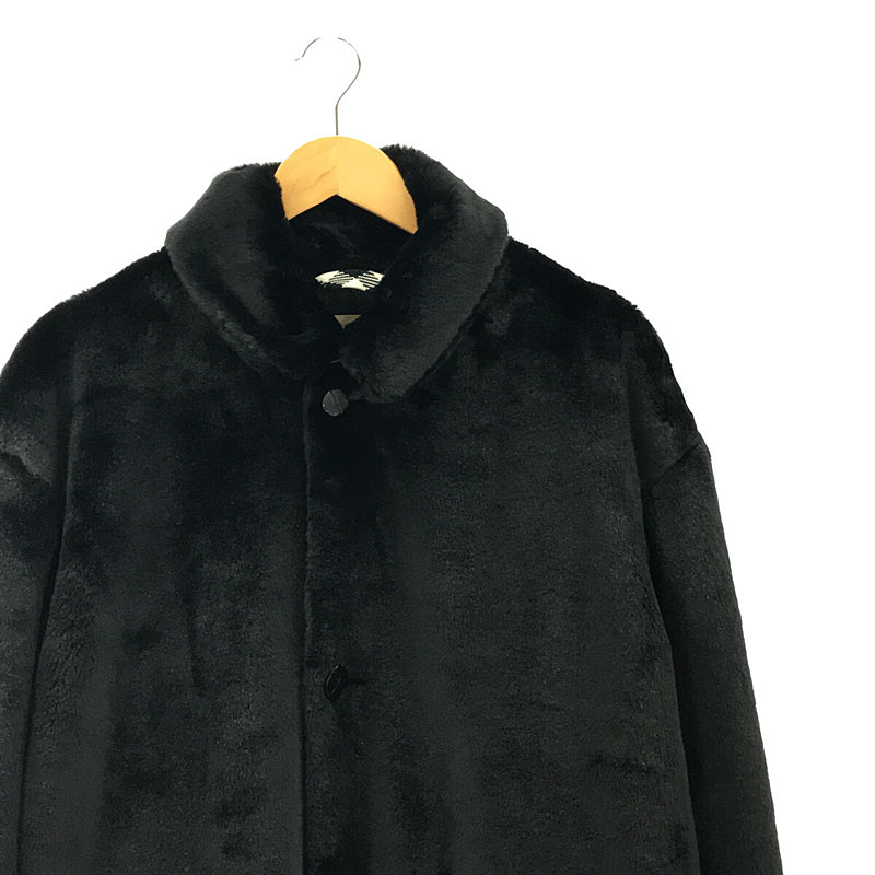 YSTRDY'S TMRRW / イエスタデイズトゥモロー FAUX FUR PHAT COAT ファー シングル ロング コート