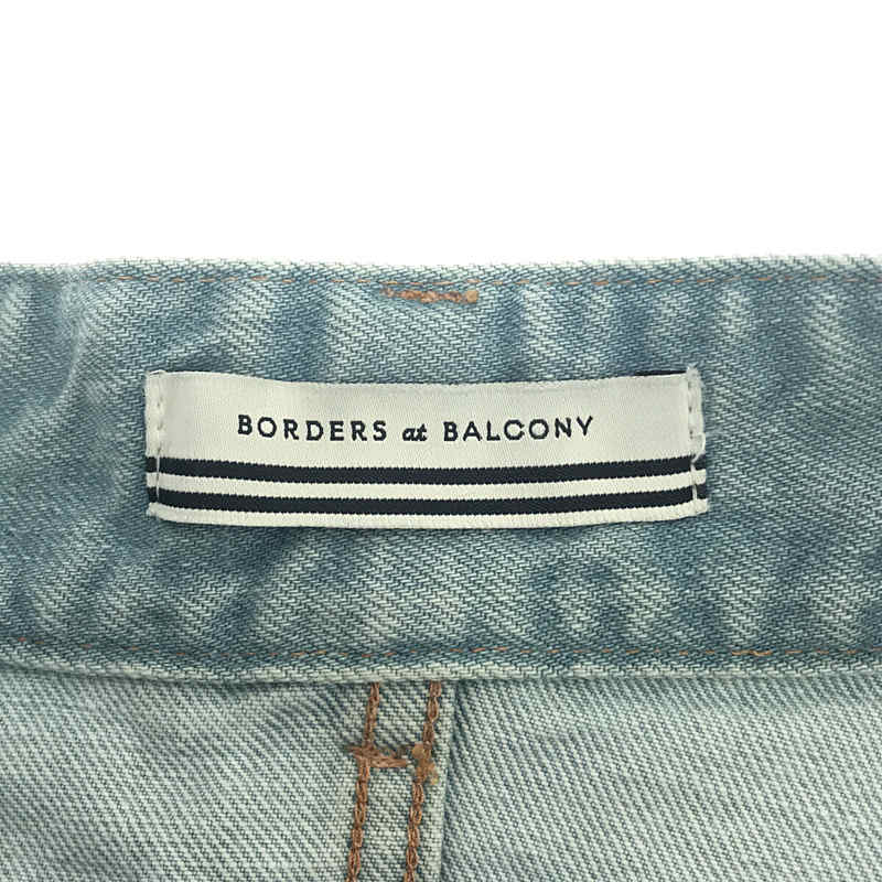 BORDERS at BALCONY / ボーダーズ アット バルコニー FLARE DENIM PANTS フレアデニムパンツ