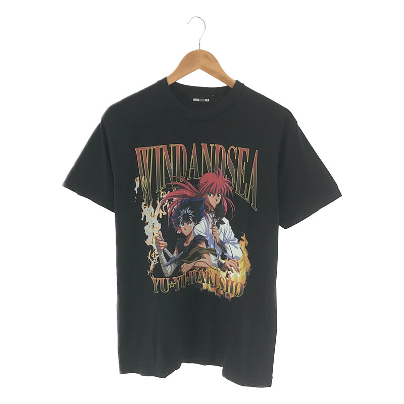 × 幽遊白書 蔵馬 飛影 プリントTシャツ