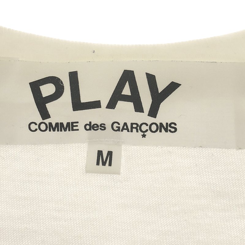 PLAY COMME des GARCONS / プレイコムデギャルソン ハートワッペン 鹿の子 ポロシャツ