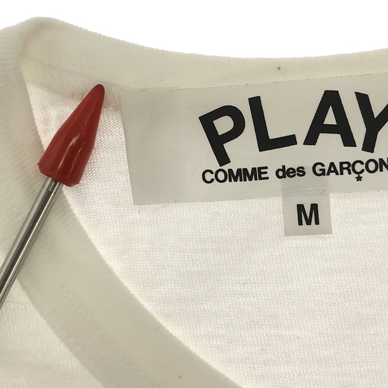 PLAY COMME des GARCONS / プレイコムデギャルソン ハートワッペン 鹿の子 ポロシャツ