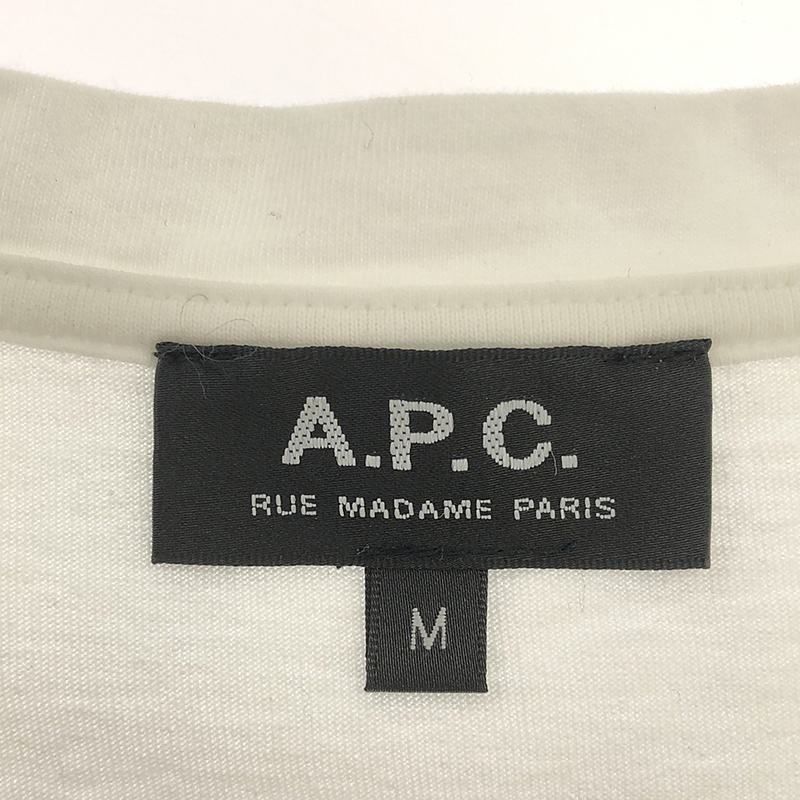 A.P.C. / アーペーセー ロゴ クルーネック Tシャツ