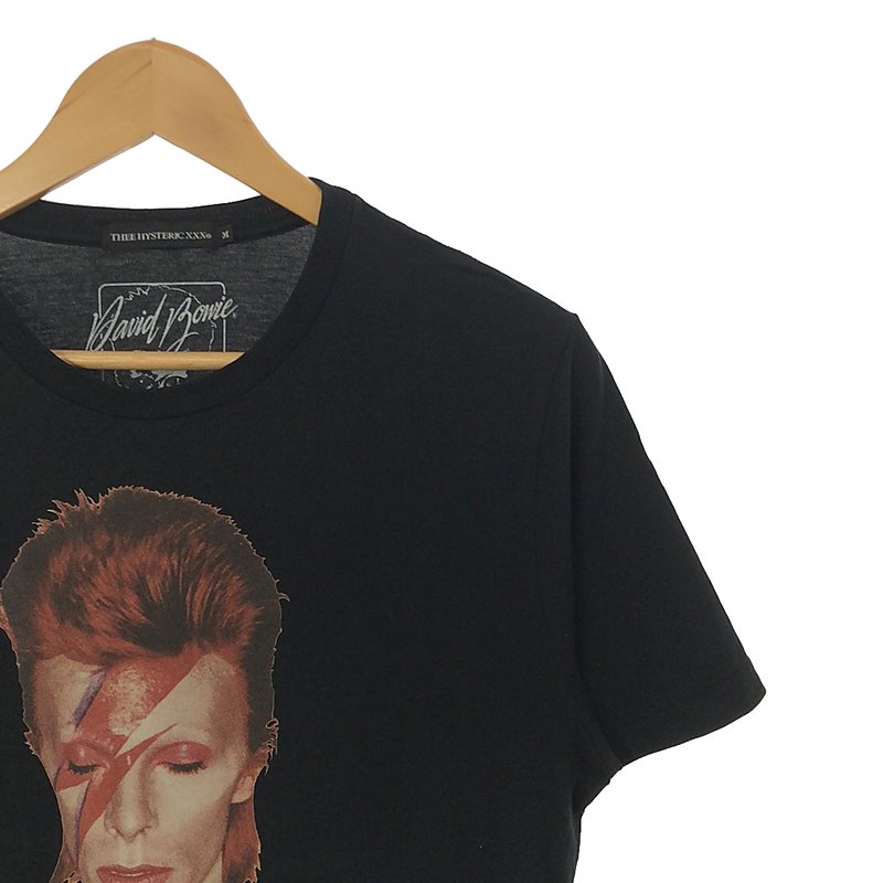 THEE HYSTERIC XXX / ジィヒステリックトリプルエックス DAVID BOWIE デヴィッドボウイ プリントTシャツ