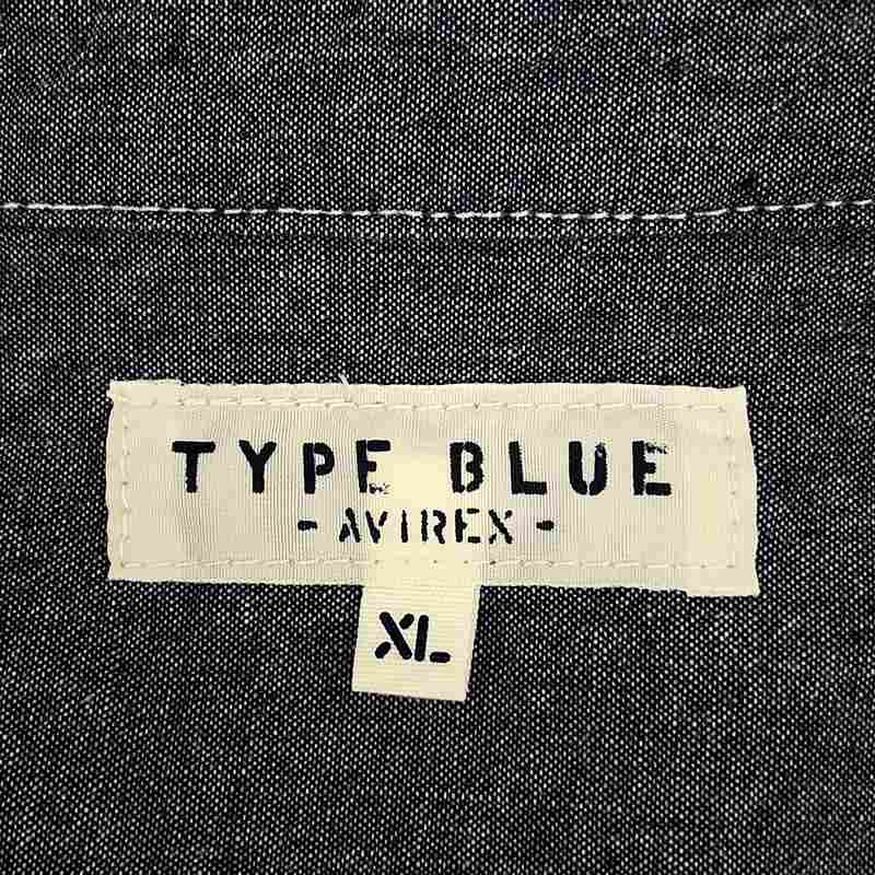 AVIREX / アヴィレックス シャンブレーワークシャツ
