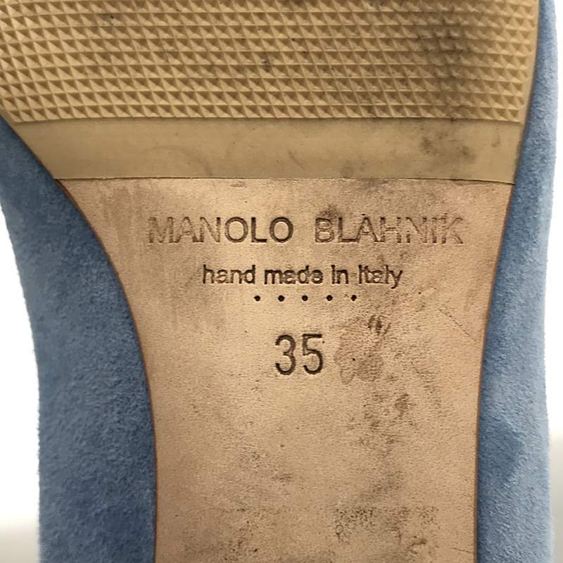 MANOLO BLAHNIK / マノロブラニク フラットパンプス