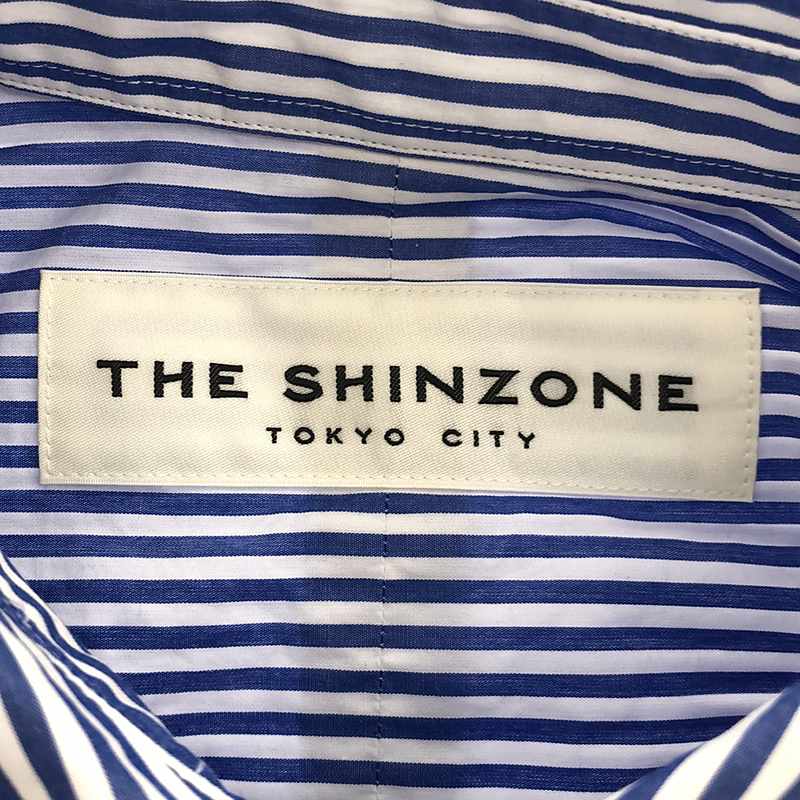 Shinzone / シンゾーン コットン ストライプボタンダウンシャツ