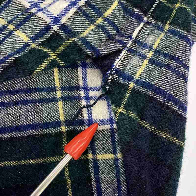 COMME des GARCONS HOMME / コムデギャルソンオム ウール タータンチェック ボタンダウンシャツ