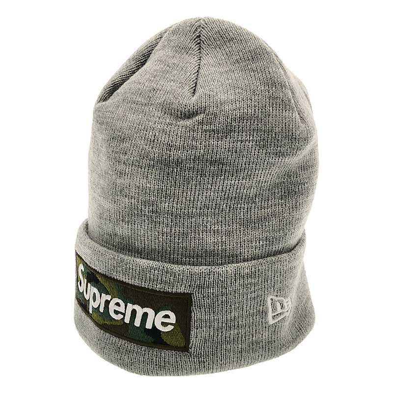 × New Era / ニューエラ Box Logo Beanie / 迷彩 カモ ボックス ロゴ ビーニー ニット帽