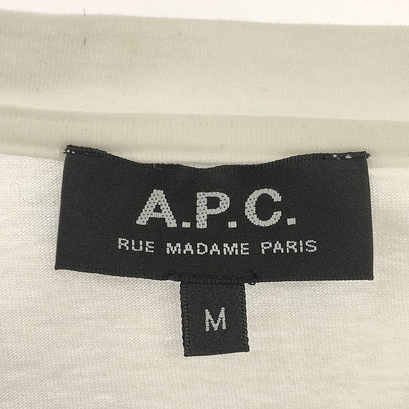 A.P.C. / アーペーセー ロゴ クルーネック Tシャツ