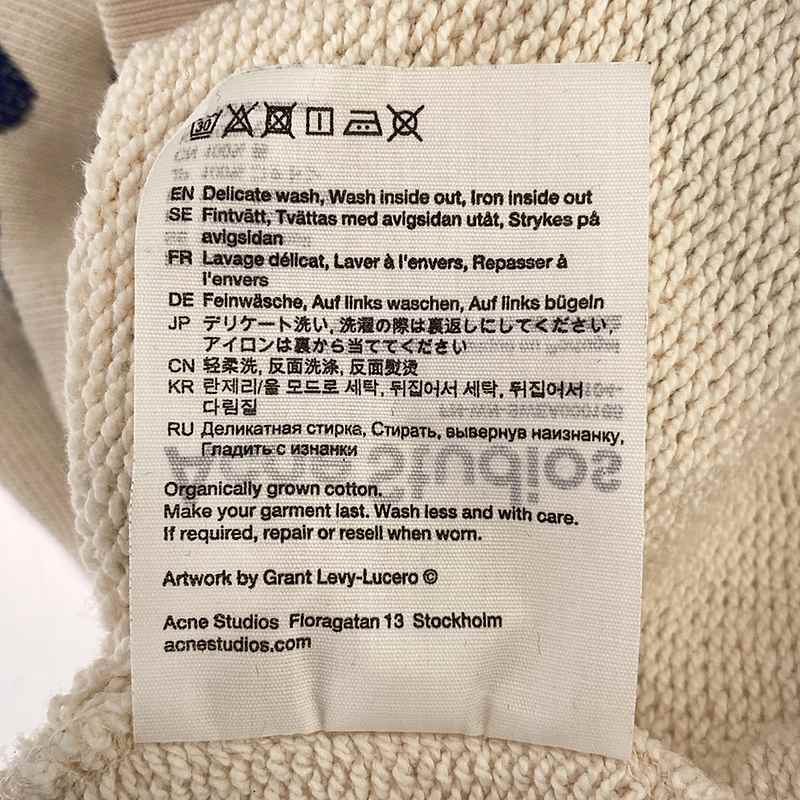 Acne Studios / アクネストゥディオズ ×GRANT LEVY-LUCERO プリント クルーネックスウェット