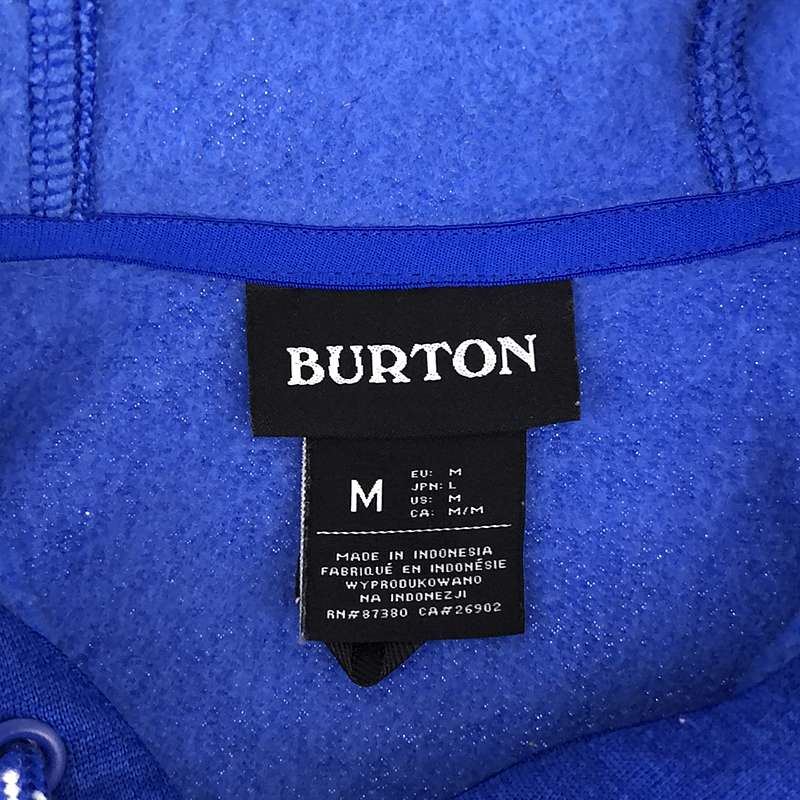 BURTON / バートン ロゴワッペンパーカー