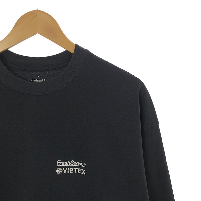 FreshService / フレッシュサービス VIBTEX L/S CREW NECK TEE / ロゴ クルーネック カットソー