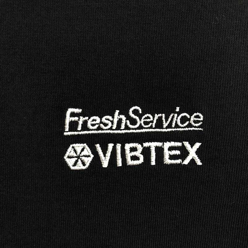 FreshService / フレッシュサービス VIBTEX L/S CREW NECK TEE / ロゴ クルーネック カットソー