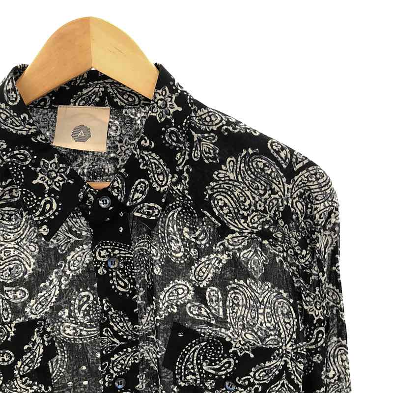 ALCHEMIST / アルケミスト DOJO SHIRT / ペイズリー / バンダナ柄 コットン シャツ