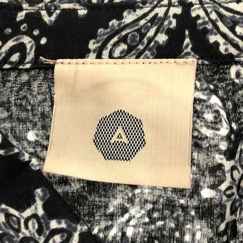 ALCHEMIST / アルケミスト DOJO SHIRT / ペイズリー / バンダナ柄 コットン シャツ