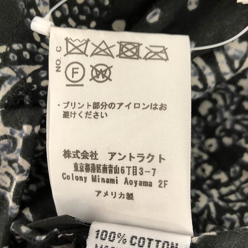 ALCHEMIST / アルケミスト DOJO SHIRT / ペイズリー / バンダナ柄 コットン シャツ