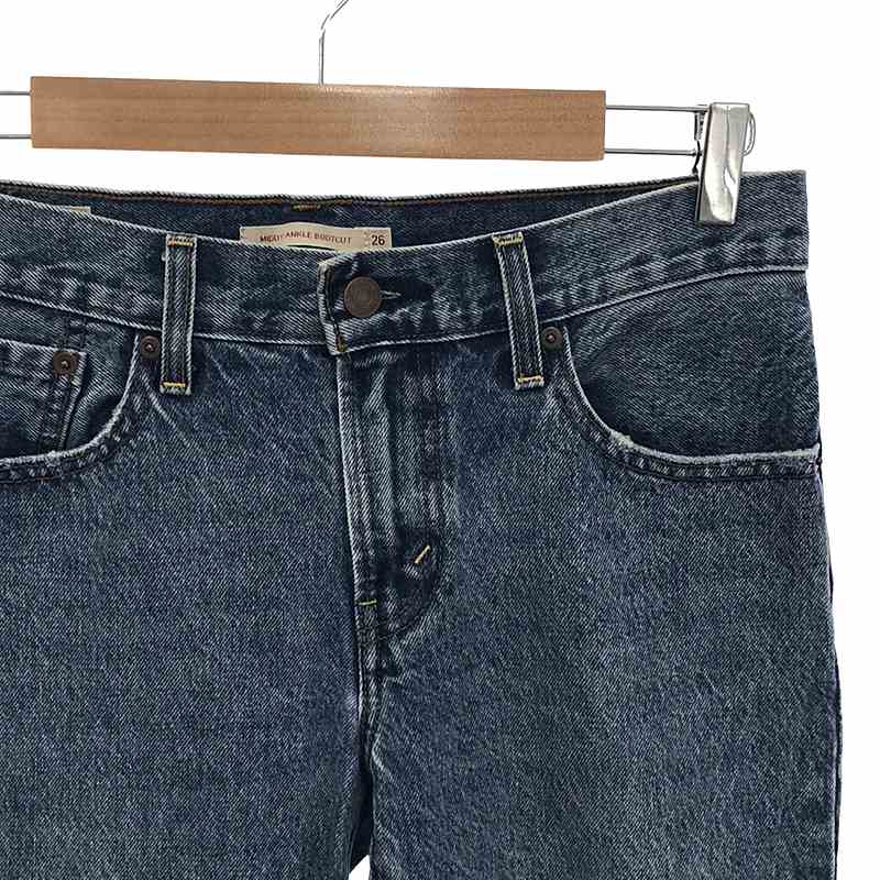 Levi's / リーバイス MIDDY ANKLE BOOTCUT / ダメージ加工 ブーツカット デニムパンツ