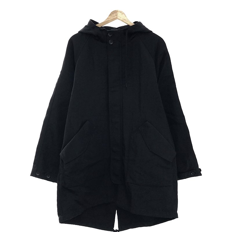 Nylon Twill Hooded Coat ナイロンツイル フーデッド ミリタリーコート