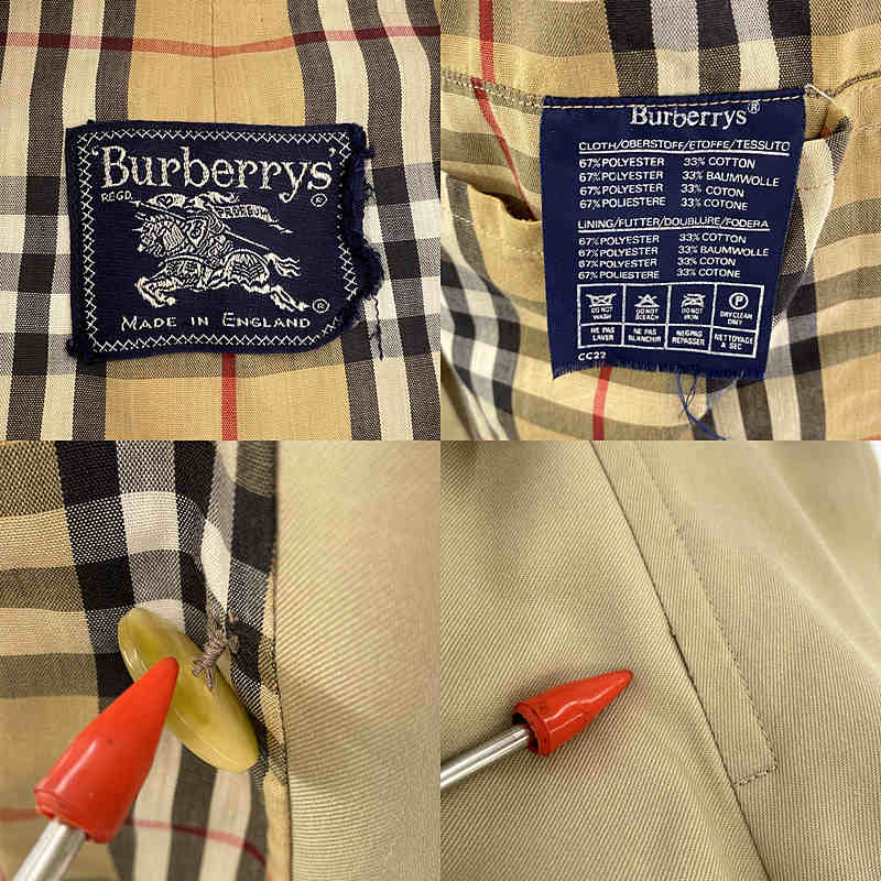 Burberrys / バーバリー 80s ~ vintage 英国製 ノバチェック裏地 トレンチコート