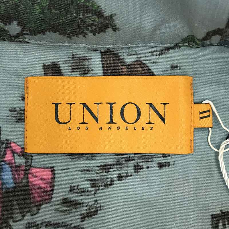 UNION LOS ANGELES / ユニオンロサンゼルス HARLEM TOILE HAWAIIAN SHIRT 総柄プリント 半袖シャツ