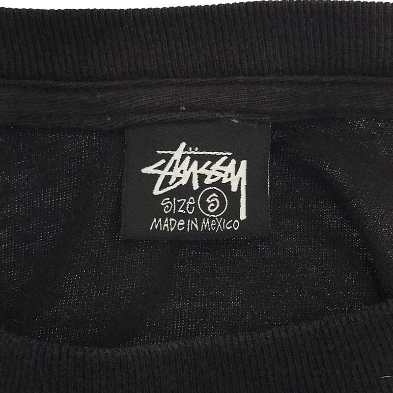 STUSSY / ステューシー コットン 両面プリント クルーネックカットソー