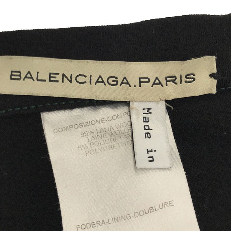 BALENCIAGA / バレンシアガ ウール フレアスカート