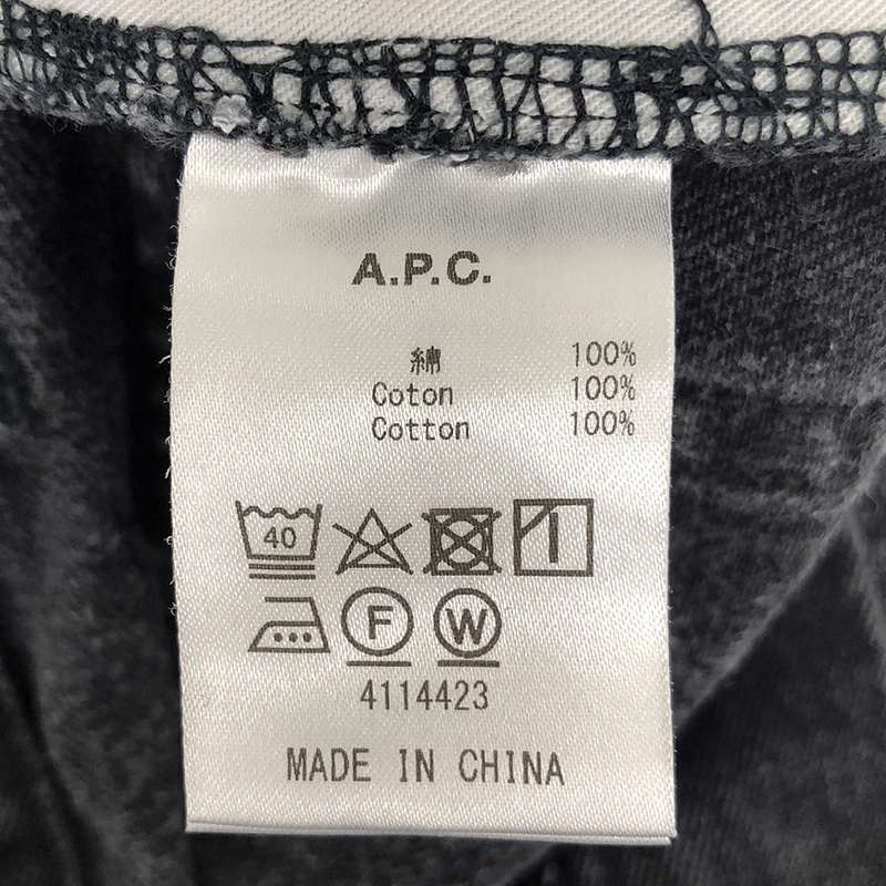 A.P.C. / アーペーセー JEAN RUDIE カットオフデニムパンツ