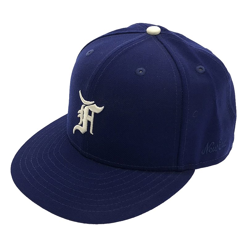 × NEW ERA ニューエラコラボ WORLD SERIES Fロゴ刺しゅう ベースボールキャップ