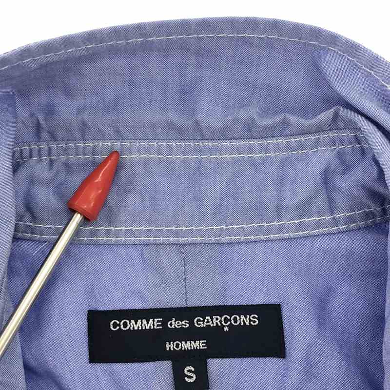 COMME des GARCONS HOMME / コムデギャルソンオム パッチワーク レギュラーカラーシャツ