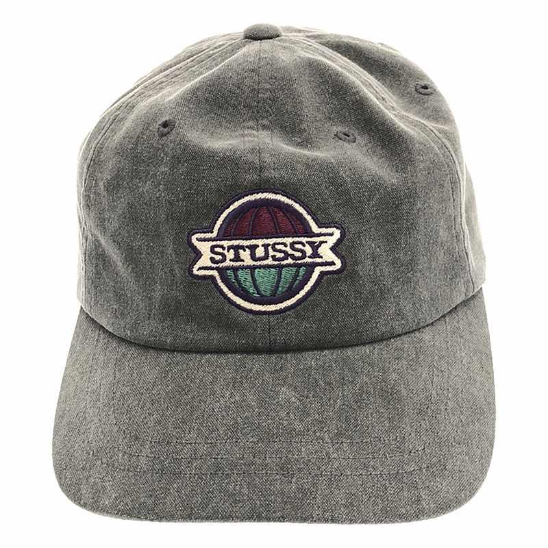 STUSSY / ステューシー PG WASHED LOW PRO CAP ピグメントダイ ロゴ刺しゅう キャップ